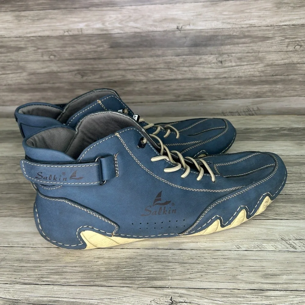 Salkin boots blue